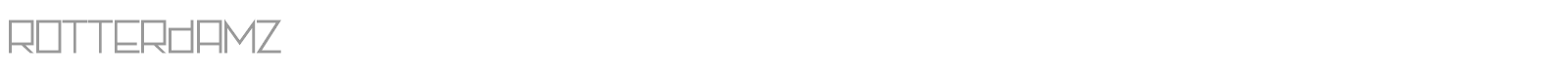 Rotterdamz font preview